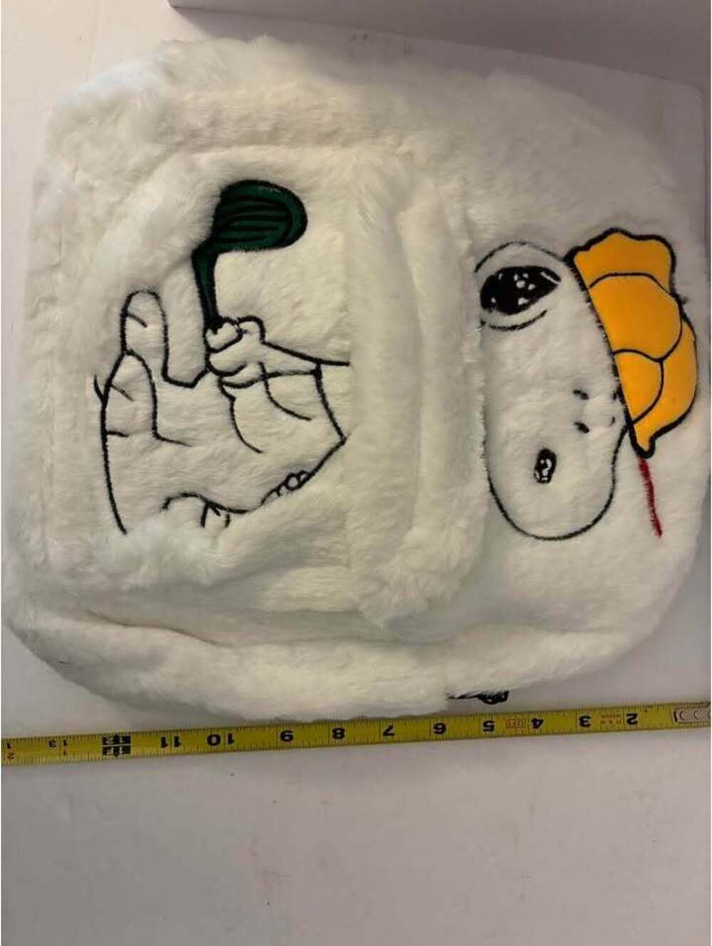 Snoopy Plush Golfing Backpack